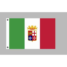 Die italienische nationalflagge ist der aktuellen weise seit dem die flagge in der art der dreifarbigen trikolore tauchte in grün, weiß und rot bereits 1797 in. Flagge 90 X 150 Italien Seekriegsflagge 9 95