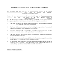 Maybe you would like to learn more about one of these? Texas Agreement For Early Termination Of Lease Legal Forms And Business Templates Megadox Com