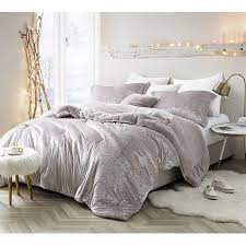 What size comforter for queen bed. Coma Inducer Oversized Comforter Velvet Crush Champagne Pink Twin Xl Walmart Com Pink Comforter Comfortable Bedroom Oversized King Comforter