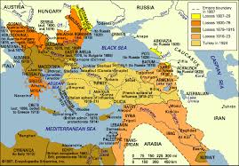 Map Of Expansion And Decline Of The Ottoman Empire Historical Maps Map Ottoman Empire