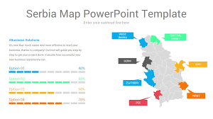Search and share any place. Serbia Map Powerpoint Template Ciloart