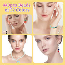 XAHUAYUAN 440Pcs 8mm Crystal Beads for Jewelry Making Kit for Adults, 22  Colors Natural Healing Beads Kit for DIY Bracelets Earrings Keychain  Necklace, Gemstone Beading & Jewelry Making Supplies : Buy Online