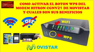 Como Activar El Wps Del Modem Hitron Cgnv21 Y Que Beneficios Obtengo Youtube
