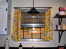 vibes yellow kitchen curtains