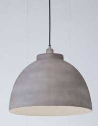 hanglamp cement groot hanglamp huis verlichting verlichting ideeen