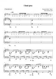 Havana Yaar I Lost You Sheet Music For Piano With Letters Download Piano Sheet Music Sheet Music You Lost Me