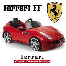 Feber Licensed Ferrari Ff 6v Kids Electric Ride On Cars Red View More On The Link Http Www Zeppy Io Product Gb 2 1221928 Toy Cars For Kids Car Ferrari