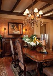 25 Mediterranean Dining Room Design Ideas For Amazing Home Dining Room Decor Traditional Tuscan Dining Rooms Dining Room Table Centerpieces