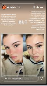 Olivia Jade Calls Out Social Media S Impossible Beauty Standards This Is Not Normal And It S Not Reality Giannulli is the daughter of lori loughlin and italian fashion designer mossimo giannulli. olivia jade calls out social media s