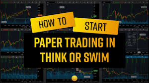 start paper trading (in think or swim
