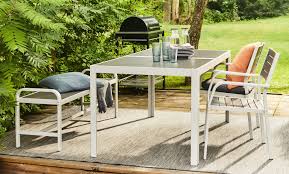 Keter resin wicker patio furniture set with side table and outdoor chairs, whiskey brown. Pin On Vanjski Namjestaj