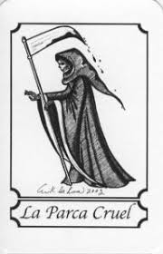 La Parca Cruel Loteria Cards Grim Reaper Loteria