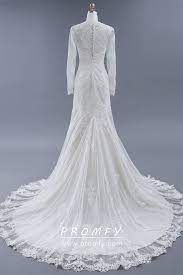 Lazaro spring 2015 style 3501 alencon lace trumpet gown with beaded details. Vintage Long Sleeve Ivory Lace Trumpet Wedding Gown Promfy