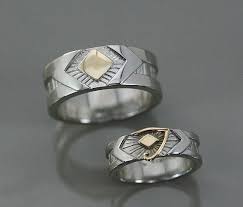 Ring Set Egyptian Wedding Ring Unique Engagement Ring Set Etsy Antique Wedding Rings Wedding Rings Unique Engagement Wedding Rings Unique