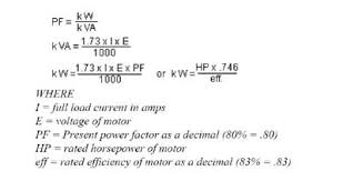 Capacitor Sizing For Power Factor Correction Electrical