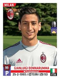 25 febbraio 1999 luogo di nascita: Sticker 359 Gianluigi Donnarumma Panini Calciatori 2015 2016 Laststicker Com