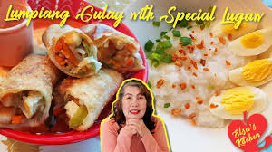 Maybe you would like to learn more about one of these? Comfort Healthy Food Lumpiang Gulay With Special Lugaw Vegetable Lumpia Recipe Elsa S Kitchen Ucook Healthy Ideas