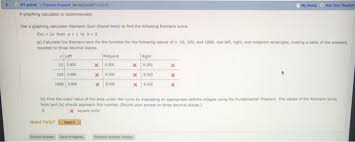 Solved 3 An Pointa I Prenan Anuers A Graphing Calculator Chegg Com