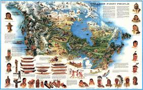 In the former, symbols dominate: Canada S First People Map First Peoples Indigenous People Of Canada Canadian History