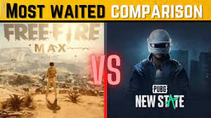 Garena free fire singapore live 6. Game Comparison Free Fire Max Vs Pubg New State Graphics Gameplay Pan Lover Youtube