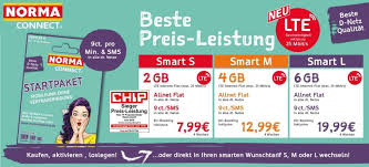 Seit wann ist lte max verfügbar? Norma Connect Smart Tarife Ab Sofort Mit Lte