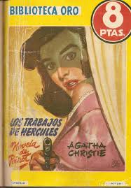 lote de 6 novelas policíacas b. oro amarilla