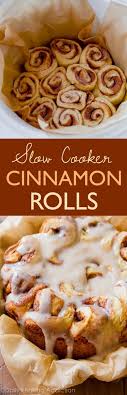 Wake Up In The Morning Feeling Like P Diddy Lyrics Slow Cooker Cinnamon Rolls On Sallysbakingaddiction Com All The Flavor Of Gourmet Cinnamon R Slow Cooker Cinnamon Rolls Slow Cooker Desserts Crock Pot Desserts