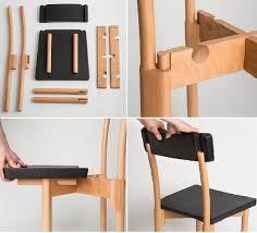 Peg Wooden Chair Can Be Assembled Disassembled Within Seconds Wood Chair Design Chair Design Wooden Wooden Chair Plans