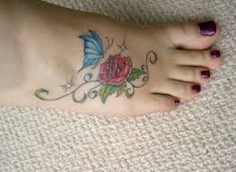 Girls who love small tattoos usually like simple designs. 50 Butterfly Tattoos With Flowers For Women Nenuno Creative