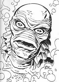 200 pages, book 10 of 11 in black lagoon i am definitely back into the series with this volume and ready for volume 11. Creature Black Lagoon Timm In Sean Andress S Universal Monsters Etc Comic Art Galler Monster Coloring Pages Universal Monsters Tattoo Universal Monsters Art