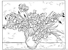 Yesterday i posted a flash card video of paintings by vincent van gogh. Vincent Van Gogh Coloring Pages Vincent Van Gogh 1 Printable 2021 6204 Coloring4free Coloring4free Com