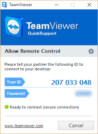 Reach out at @teamviewer_help imprint: Teamviewer Tofwerk