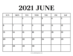 Download pdf calendars of all sorts. Calendar 2021 June Calendar Options