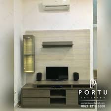 Permanis Ruang Keluarga Anda Dengan Backdrop Tv Anti Rayap Lemari Anti Rayap