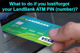 Choose forgot pin or regenerate atm pin option on the menu. What To Do If You Lost Forgot Your Landbank Atm Pin Number Banking 29221