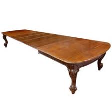 The modern design of a central pillar rather than corner legs, this table fits in with the contemporary. Large Extending Dining Tables 26 For Sale On 1stdibs