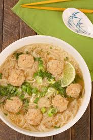 If you love thai food, you need to try this recipe! Vietnamese Style Meatball Noodle Soup Recipe Mygourmetconnection