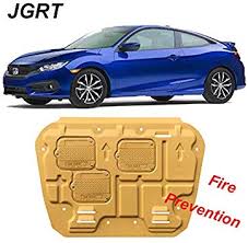 Amazon Com Jgrt Carlight 1pcs For Honda Civic Engine Splash Guards Shield Mud Flaps Fenders 2016 2018 New Automotive