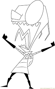 Some of the coloring page names are invader zim coloring at colorings to and color, invader zim coloring at colorings to and color, invader zim coloring at colorings to and color, invader zim coloring at colorings to and color, invader zim coloring learny kids, coloring invader zim dib by coloringbookclub on deviantart, invader. Shouting Invader Zim Coloring Page For Kids Free Invader Zim Printable Coloring Pages Online For Kids Coloringpages101 Com Coloring Pages For Kids