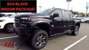 It feels natural when you walk because the patented spider. Custom Sca 2019 Chevy Silverado Black Widow Z71 Youtube