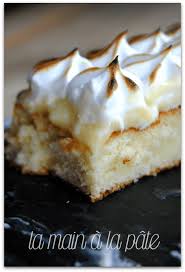 Poke Cake Au Citron Meringue Poke Cake Citron Meringuee Meringue