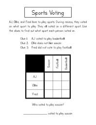 Prepare to put your critical thinking skills to the test! Easy Logic Puzzle Worksheets Teaching Resources Tpt
