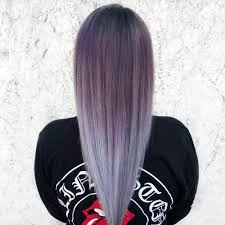 Purple To Silver Ombre Silver Purple Hair Ombre Hair Purple Ombre Hair