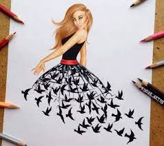 en iyi tasarimlar fashion design drawings art dress creative artwork