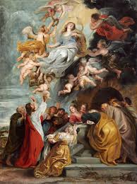 Das urteil des paris, um 1636, national gallery (london) marcantonio raimondi : Die Himmelfahrt Der Jungfrau Von Peter Paul Rubens 1577 1640 Italy Kunstreproduktionen Peter Paul Rubens