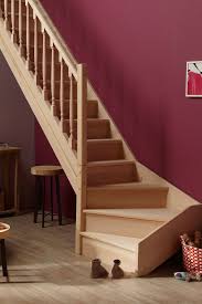 Un Escalier Bois Quart Tournant Avec Contremarche Home Decor Home Decor