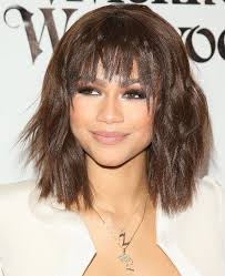 Zendaya Kahkullu Sac Kesimi Kahkul Sac Uzun Sac Kahkul Kisa Sac