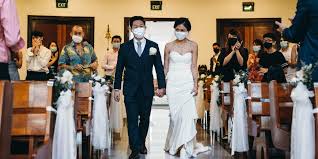 Amid lockdowns and travel bans, this couple had a downsized wedding wedding guests socially distanced, donned masks, did temperature checks and registered with. How Covid 19 Wedding Restrictions Forced Us To Carefully Manage 100 Guests