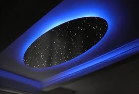 These lights are partially concealed in the ceiling and are an elegant way to create overhead lighting. Fibre Optic Star Ceiling Panels Star Ceiling Fiber Optic Ceiling Fiber Optic Lighting