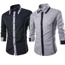Kenapa base atau dasar warna baju misalkan warna aslinya hitam, hijau, biru dan lain sebagainya yang akan kita gunakan sebagai mockup harus diubah dulu warnanya menjadi putih. Baju Kemeja Pria Lengan Panjang Desain Slim Fit Keren Dan Modern